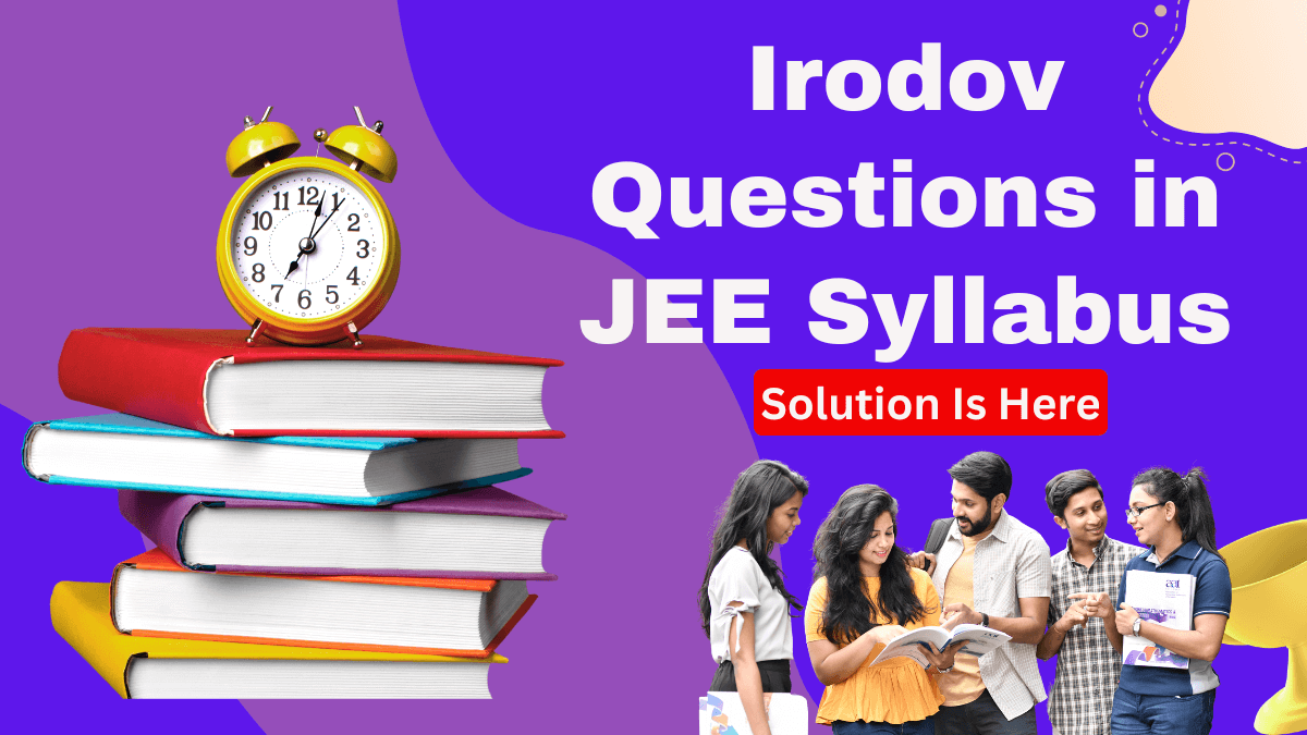 Irodov Questions in JEE Syllabus